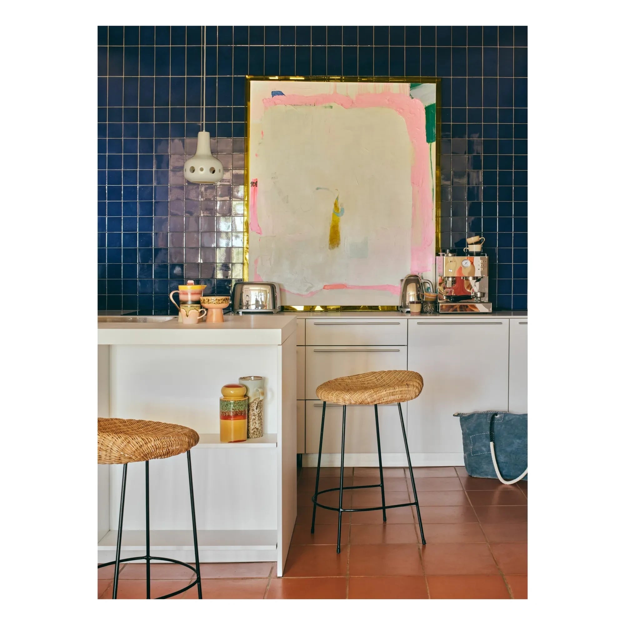 HKliving - Hängeleuchte | Weiß