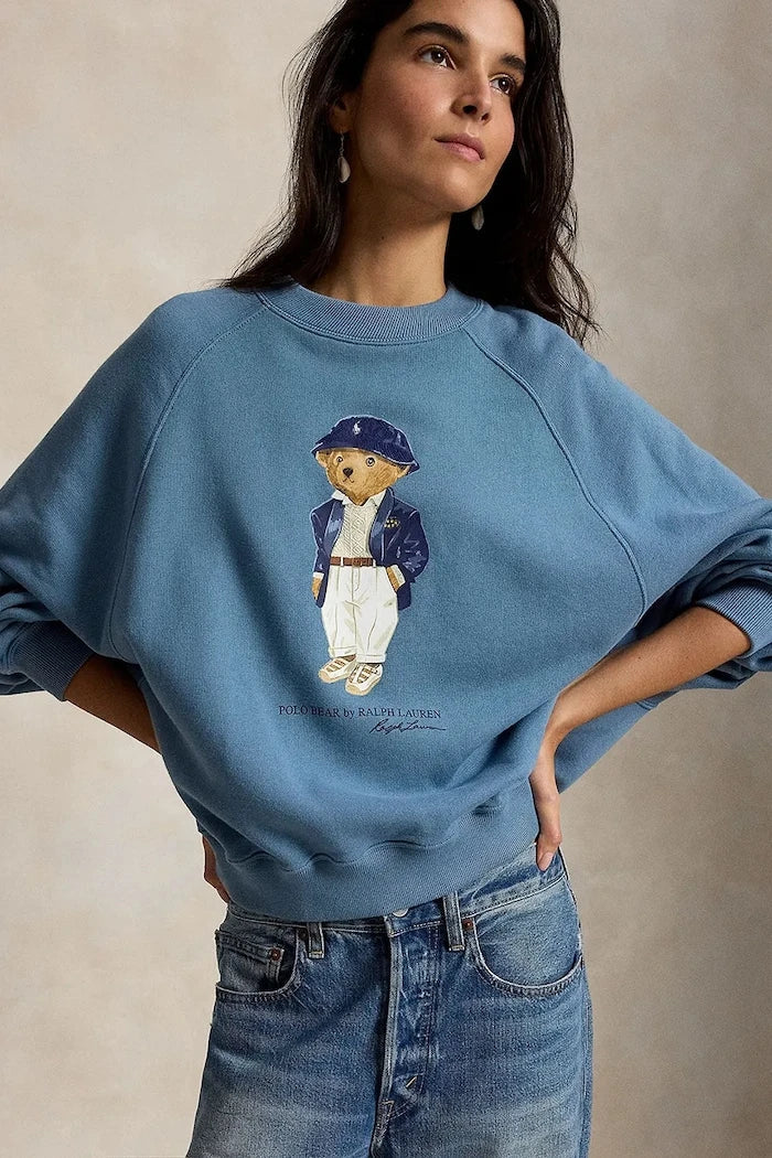 Polo Ralph Lauren pamuklu kadın sweatshirt