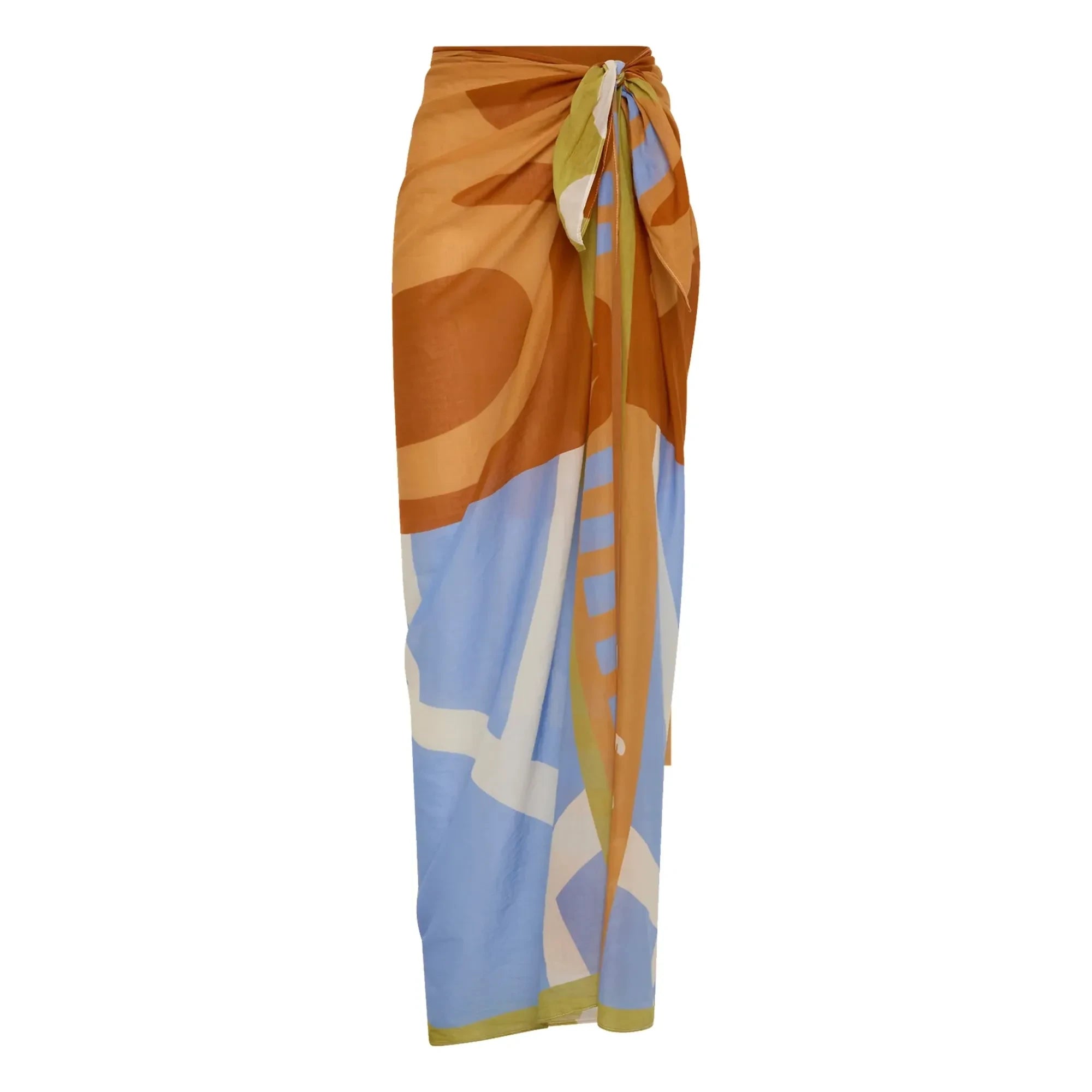 Soleil Soleil – Quadratischer Pareo | Blau