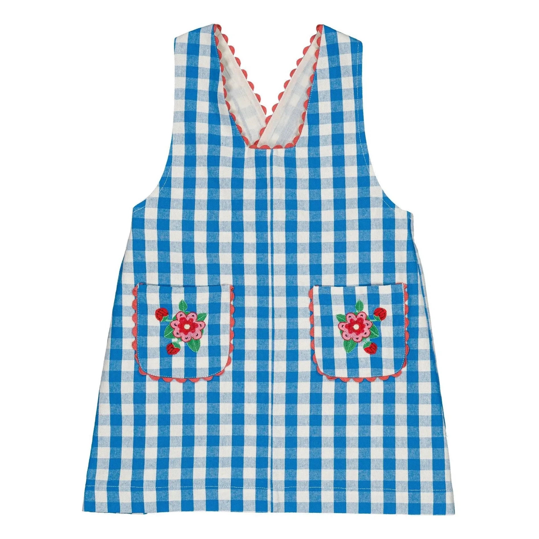 Hello Simone - Christie Vichy Kleid | Blau