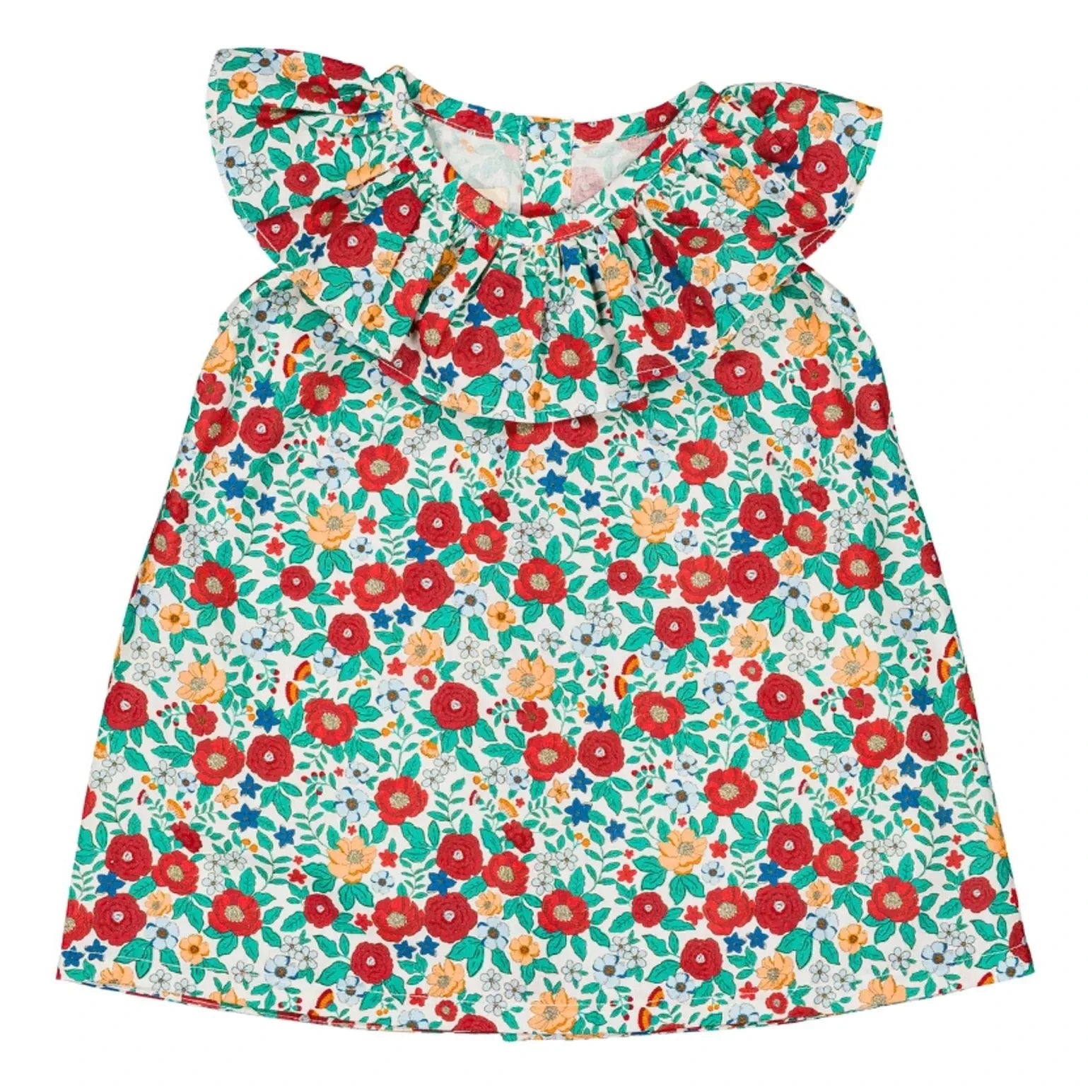Loir - Bluse Thaïs Fleurie | Weiß