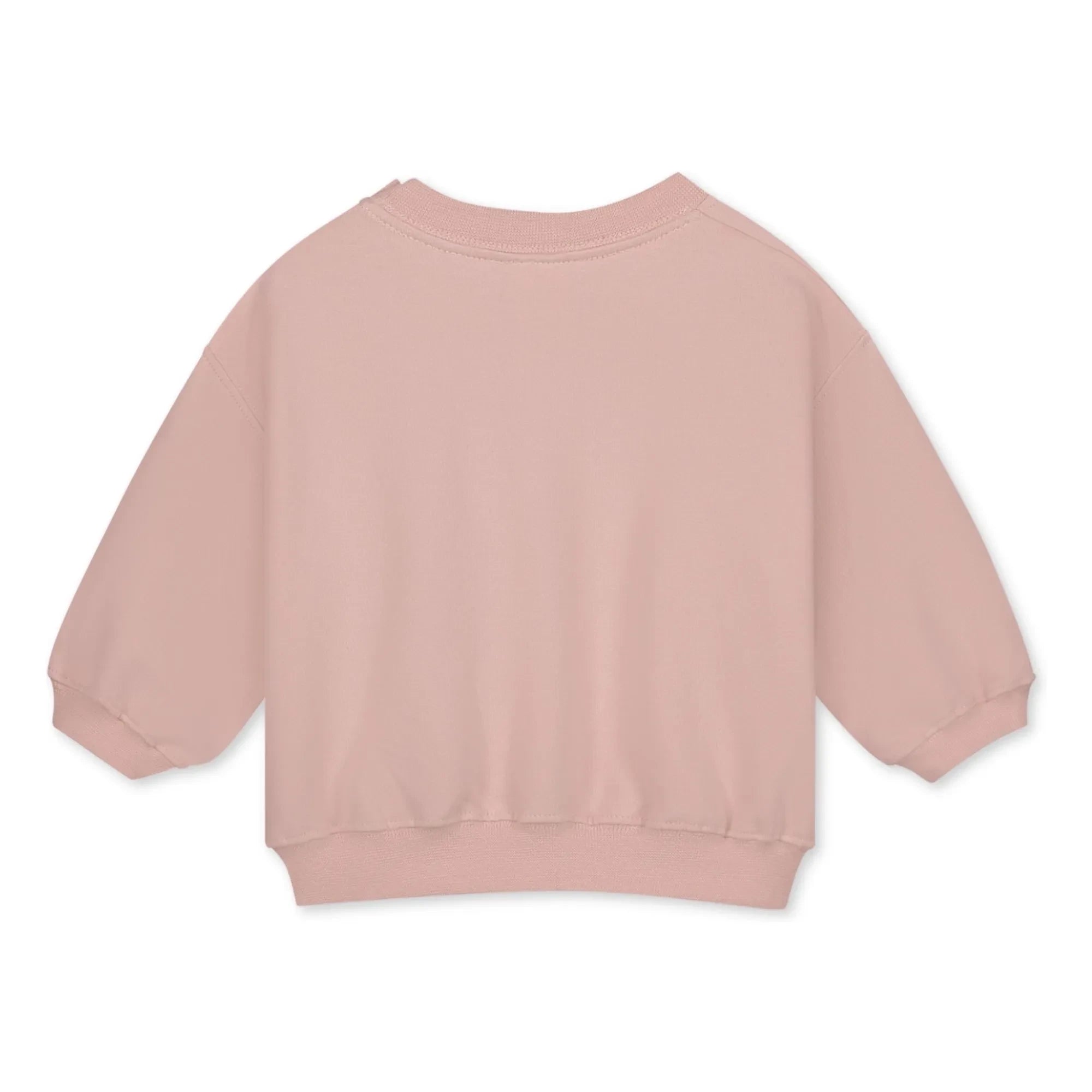 Gray Label – Sweatshirt aus Bio-Baumwolle für Babys | Rosa