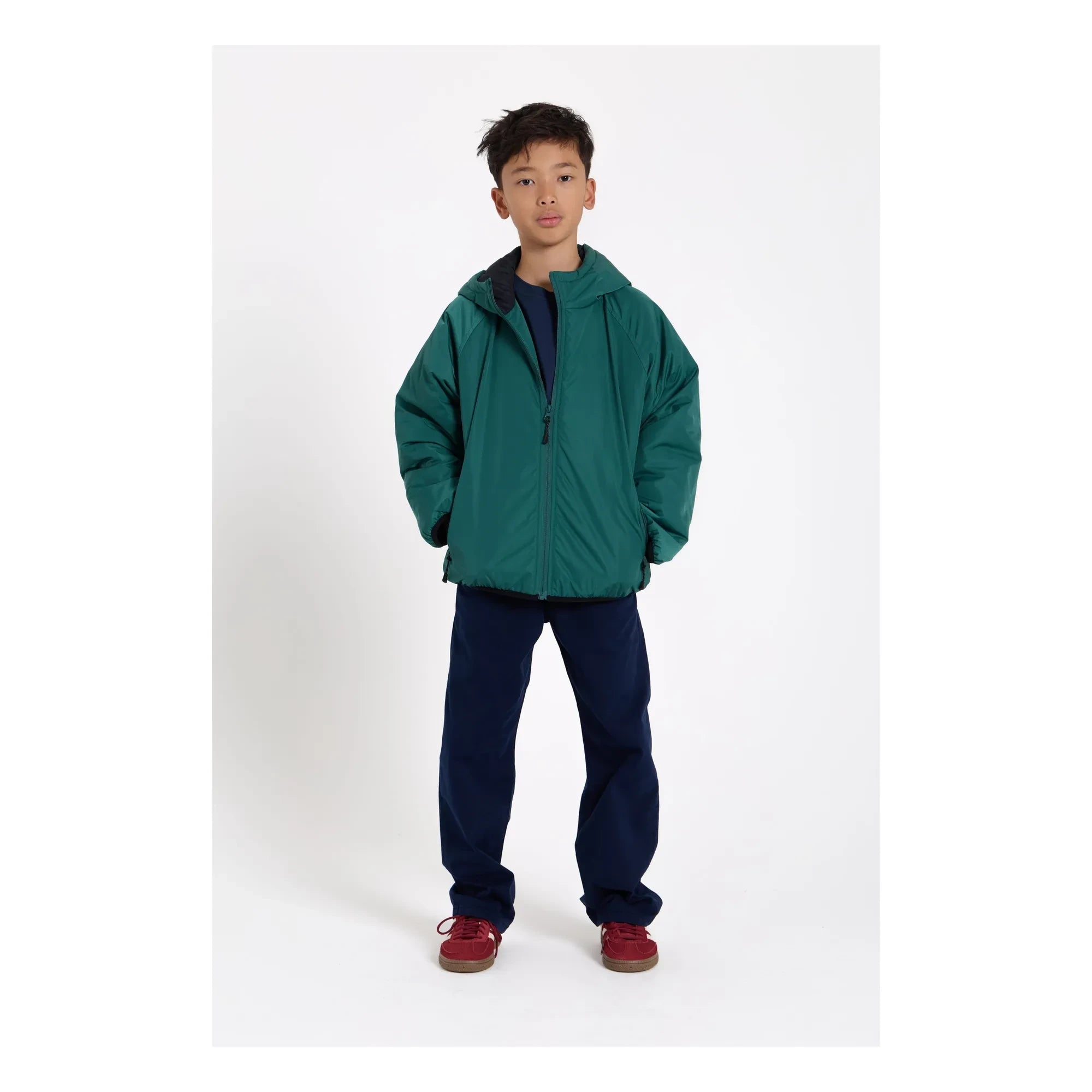 Smallable Kid - Hardy wasserabweisende Jacke | Waldgrün