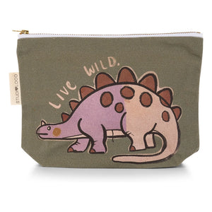 Studio Loco – Dino Clutch-Tasche | Khaki