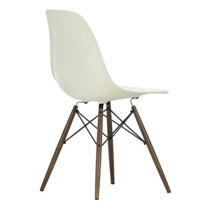 Vitra - DSW Plastikstuhl - Ahornsockel - Charles & Ray Eames | Kieselgrau