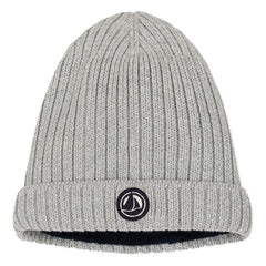 Petit Bateau - Gri Bebek Polar Bonnet