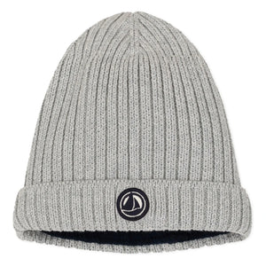 Petit Bateau - Gri Bebek Polar Bonnet
