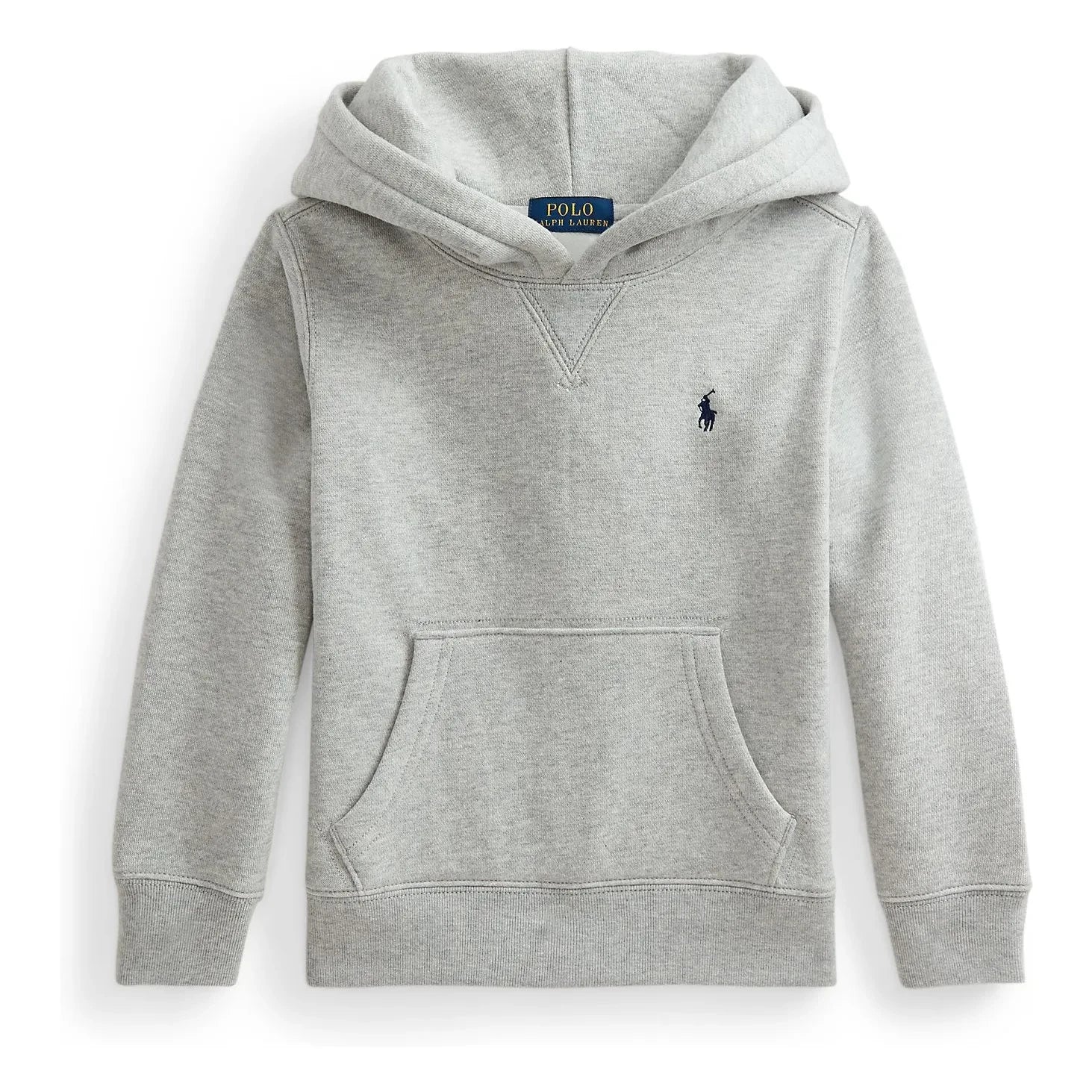 Ralph Lauren – Kapuzenpullover mit Logo | Grau