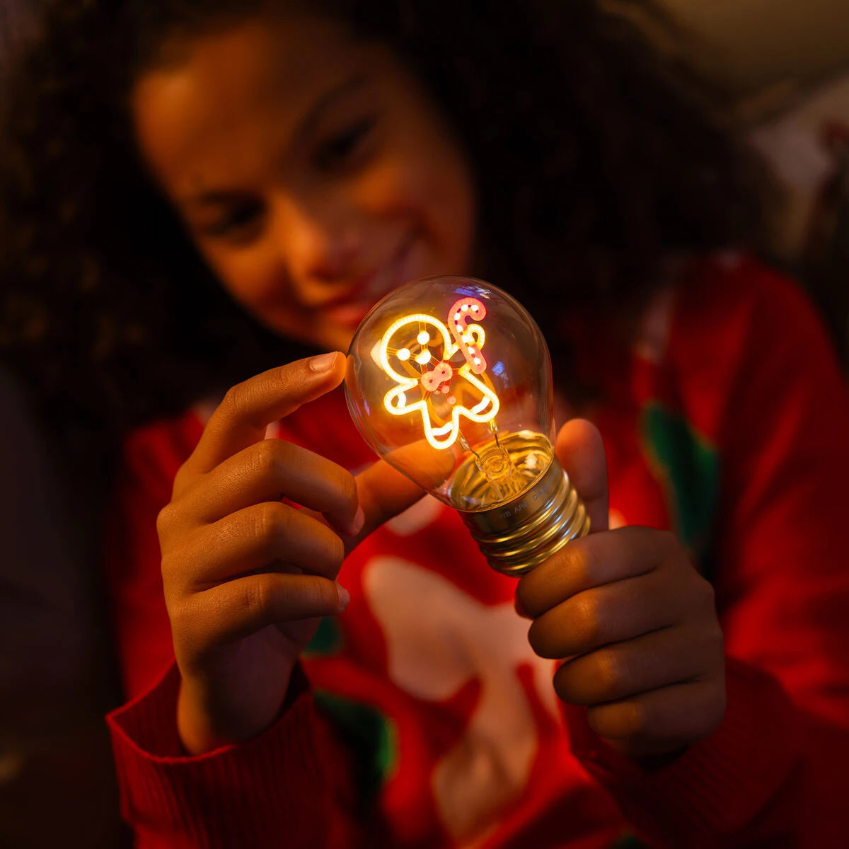 Legami - Lebkuchen Noël Glühbirnen Tischlampe - Bulb Fiction