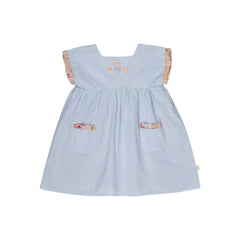 Lilinoa - Marie Lin besticktes Kleid | Hellblau
