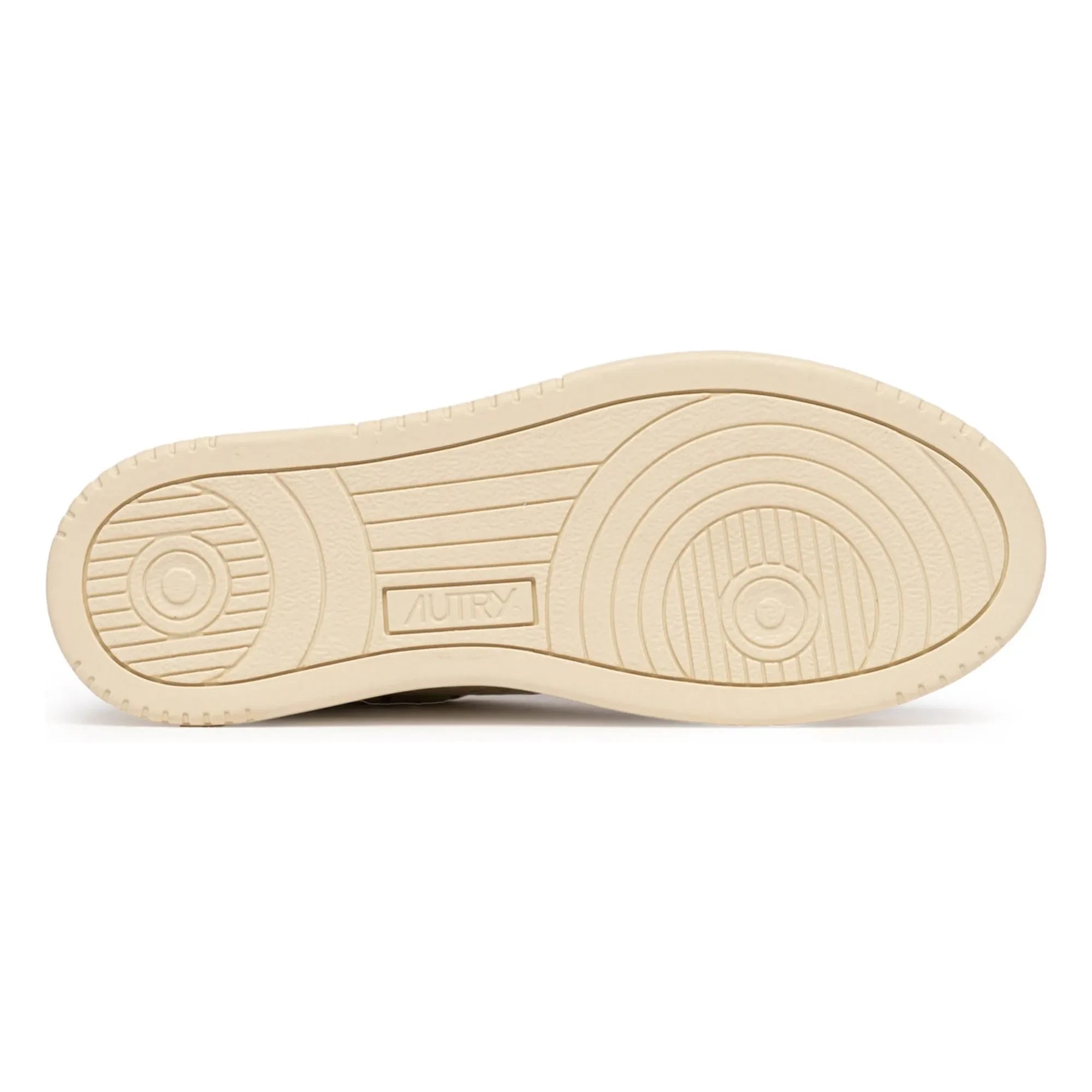 Autry - Medalist Low Openwork Ledersneaker | Creme