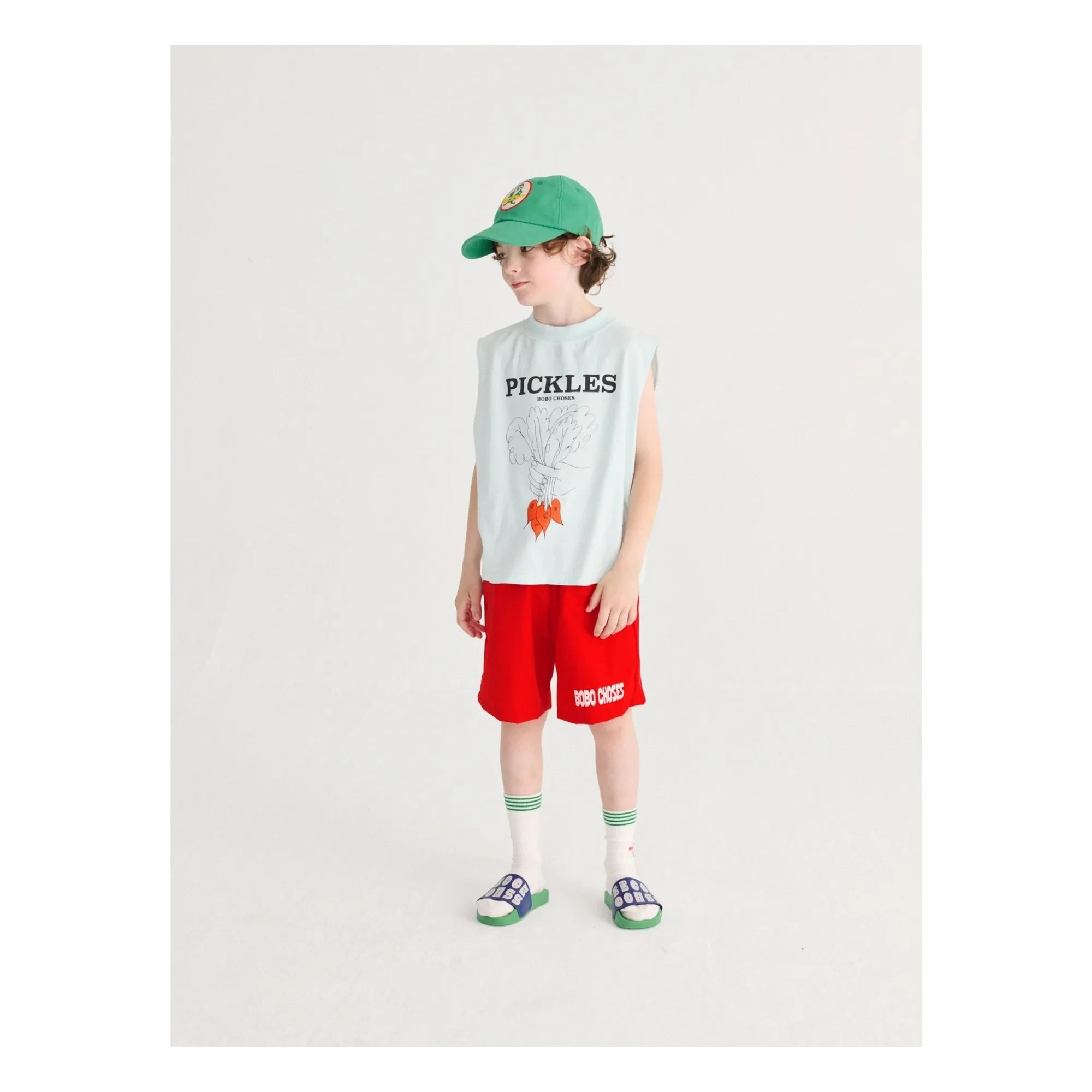 Bobo Choses - Mr Pickles Recyclingfaser Mütze | Grün