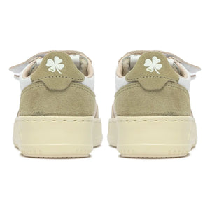 Autry - Kids Kidstripes Low Tricolor Wildleder-Sneaker | Hellkhaki