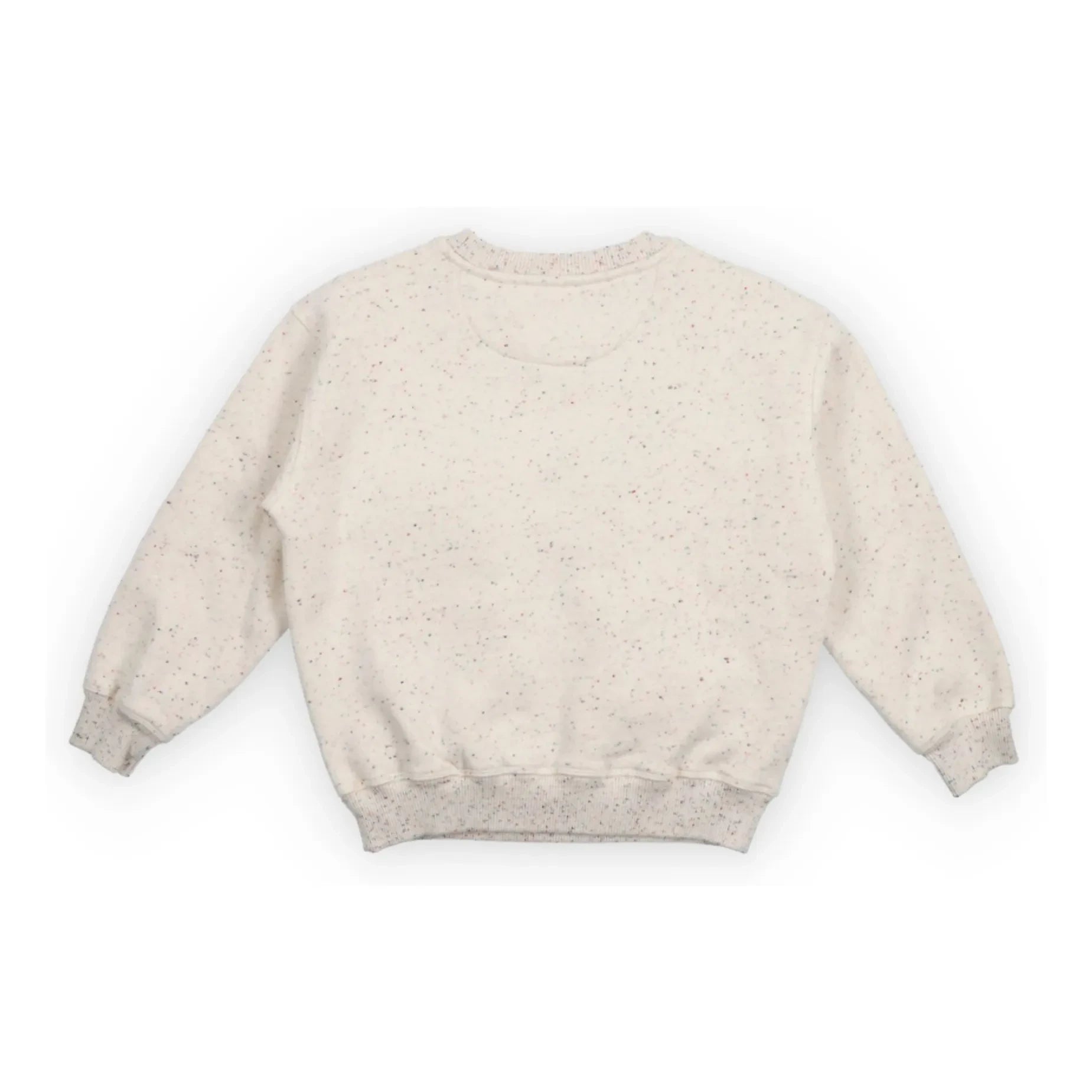 the new society - Sweatshirt Smiley und Sweatshirt | Heather Weiß