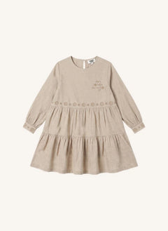 Hundred Pieces - Esperas Etoiles Kleid | Beige