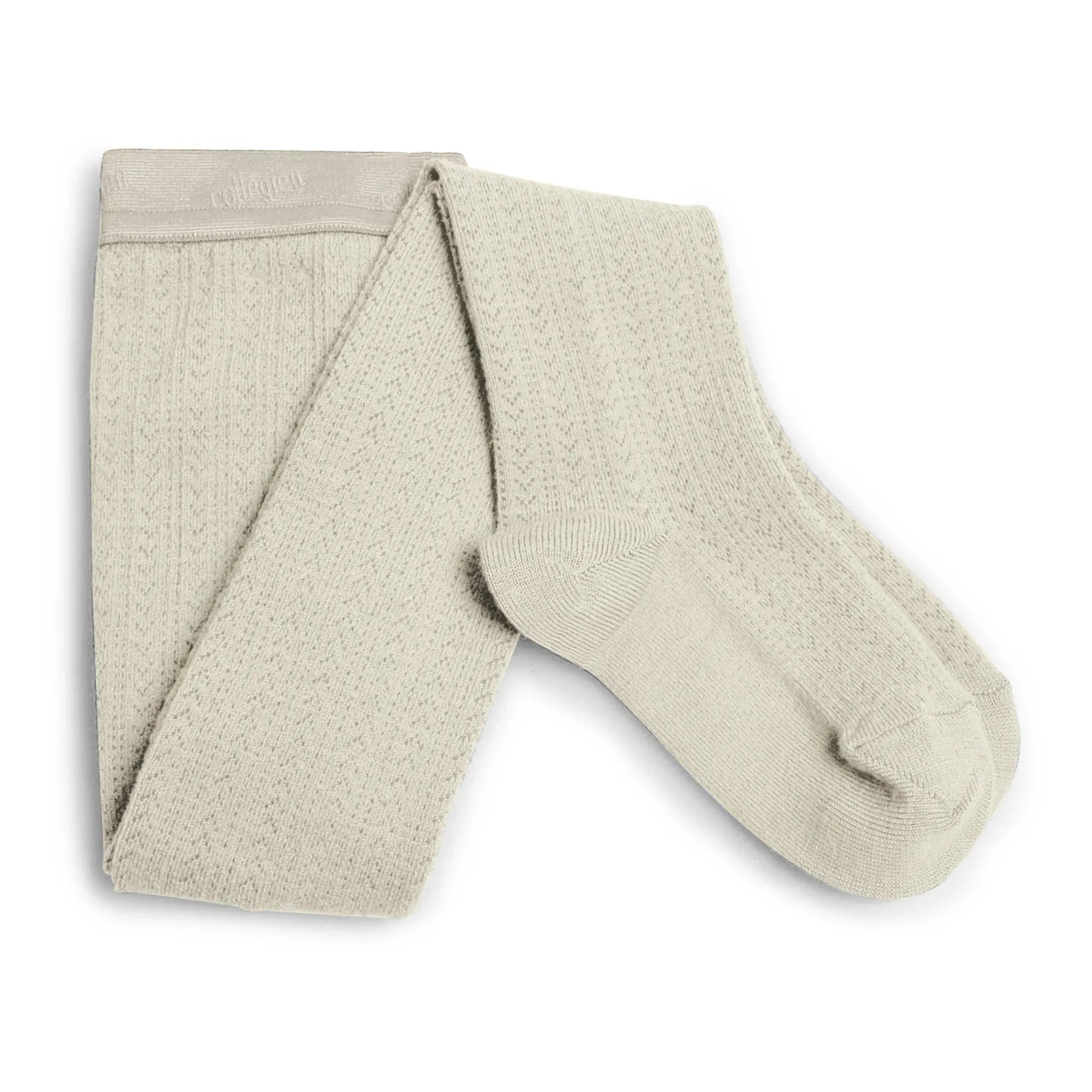Collégien - Angélique Leggings aus Merinowolle | Creme