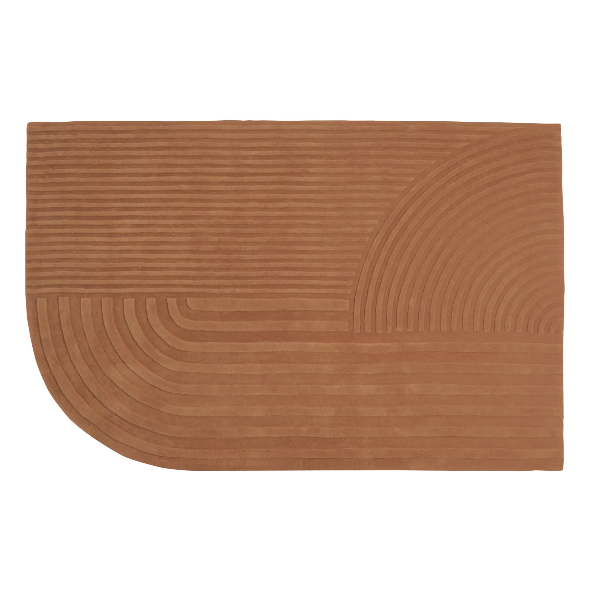 Muuto - Relevo Teppich - Studio Pepe | Rouille-Orange
