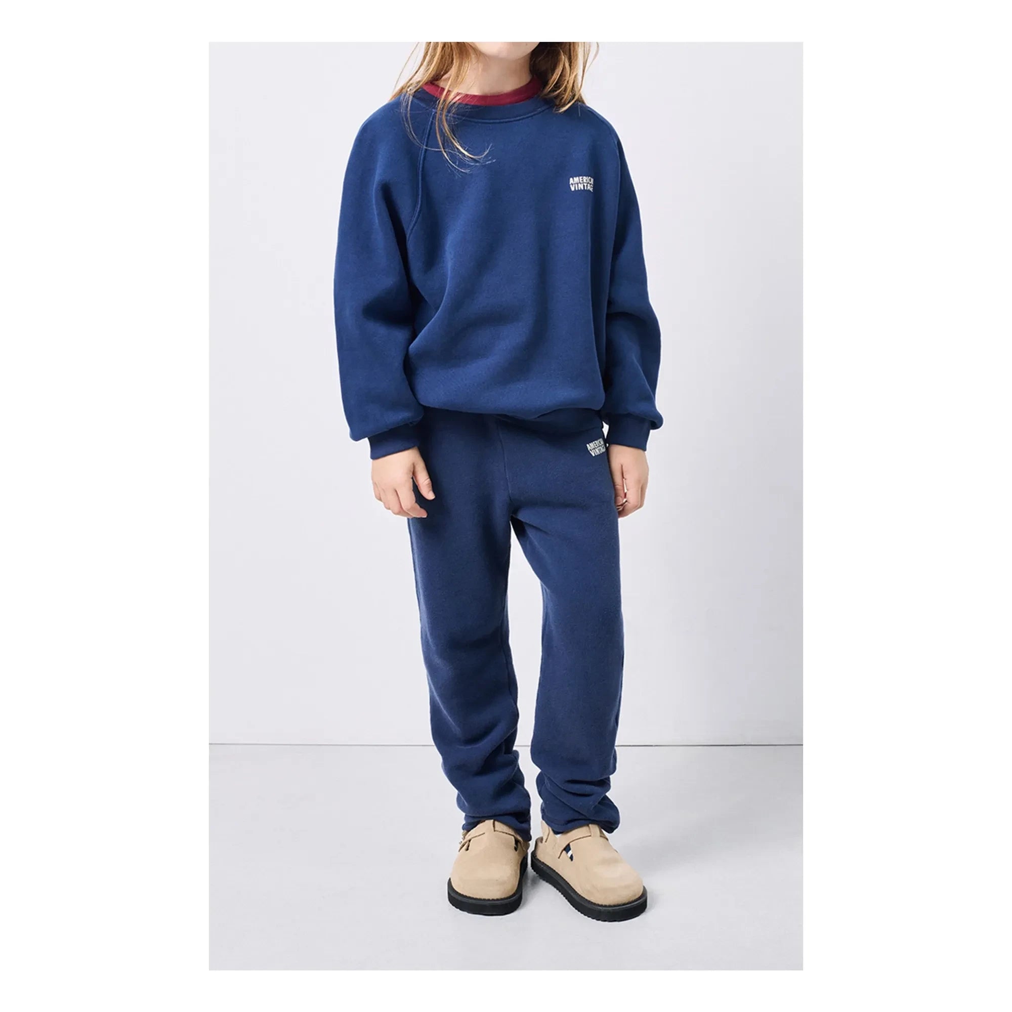 American Vintage - Izubird-Sweatshirt | Marineblau