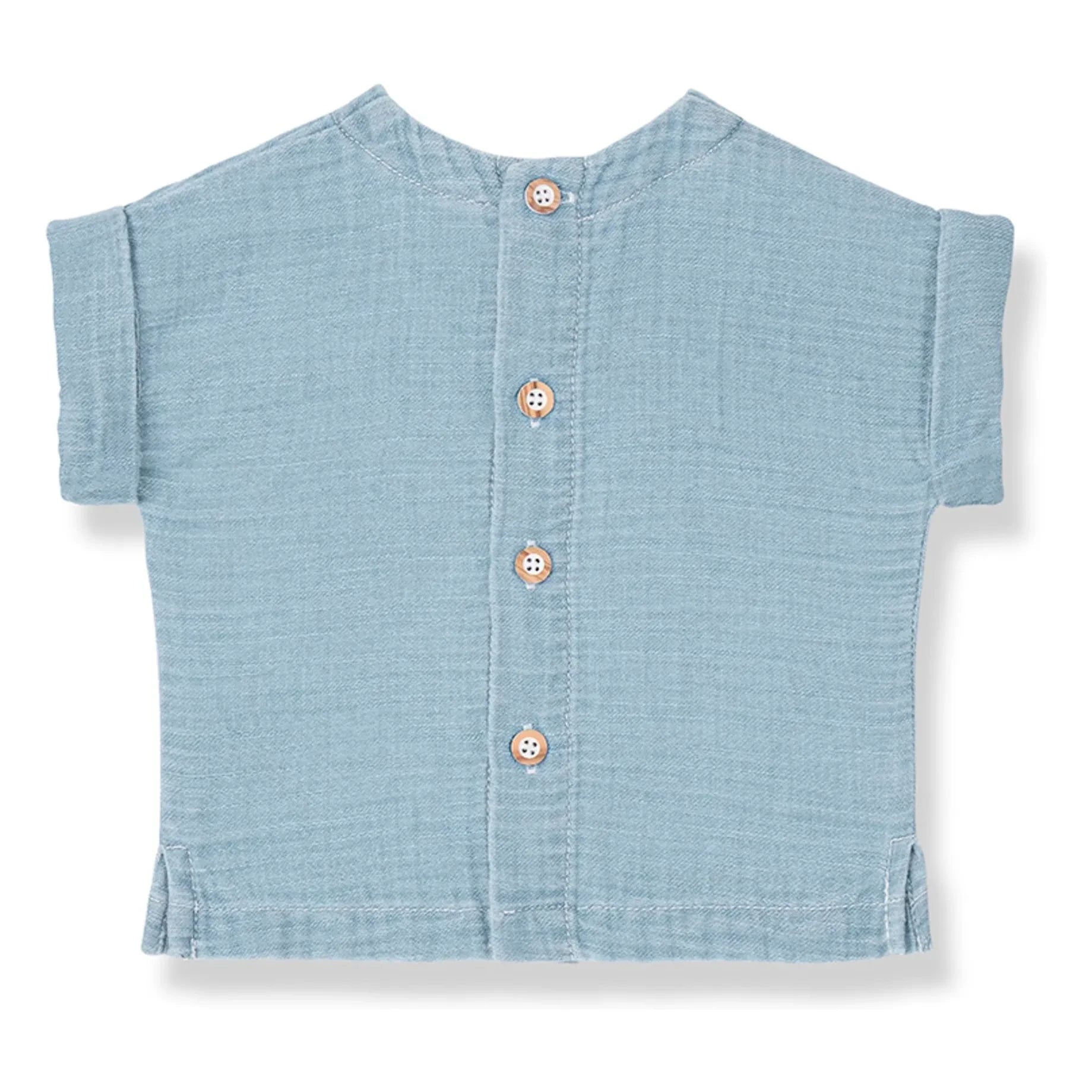 1+ in the family - Bodrum Denim T-Shirt | Hellblau