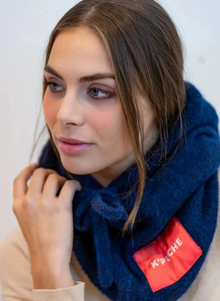 K'puche - Kim Alpaka Kapuzenpullover | Dunkelblau