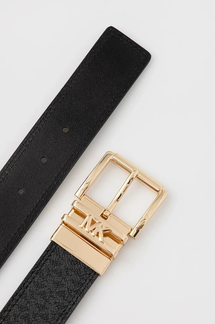 MICHAEL Michael Kors çift taraflı kadın kemeri