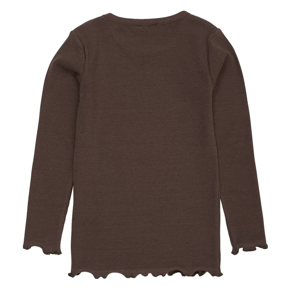 Copenhagen Colors - Modal Herz T-Shirt | Dunkelbraun