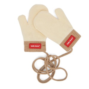 Hello Hossy - Hotty Bio-Baumwollhandschuhe | Ecru