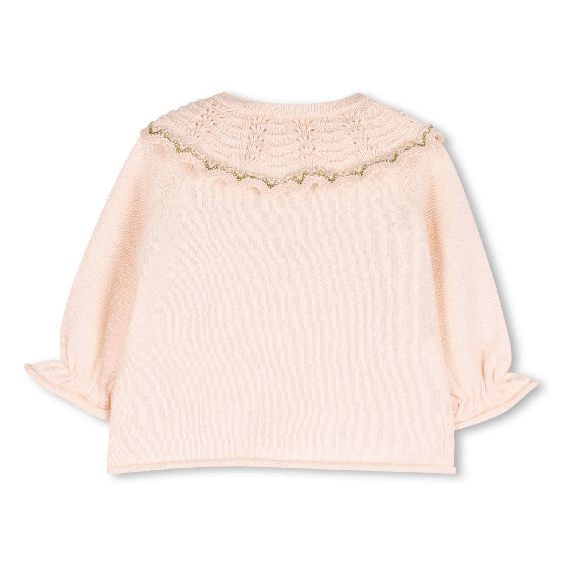 Chloé - Set aus Bio-Baumwollpullover und Bloomer | Rosa