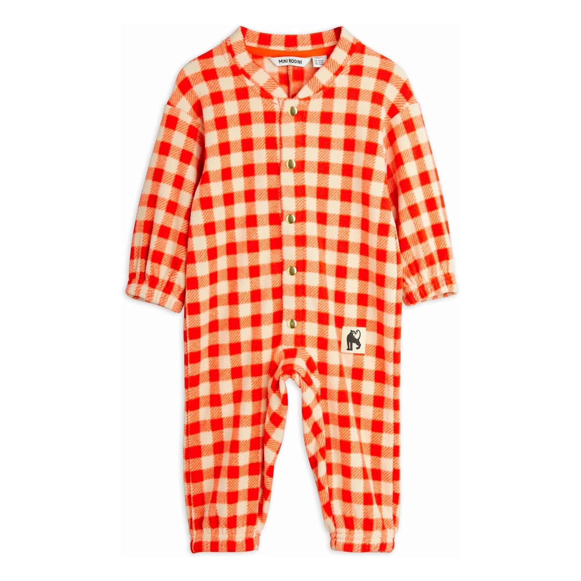 Mini Rodini - Roter Gingham-Overall