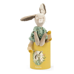 Moulin Roty - Sage Hase Plüsch - Trois petits lapins