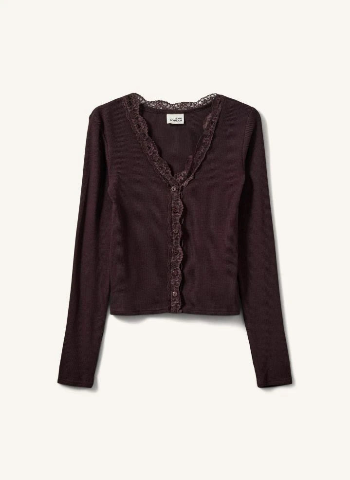 Sofie Schnoor - Anyiasy Strickjacke | Braun
