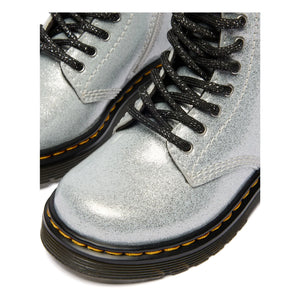 Dr. Martens – 1460 J Glitter Stiefel | Silber