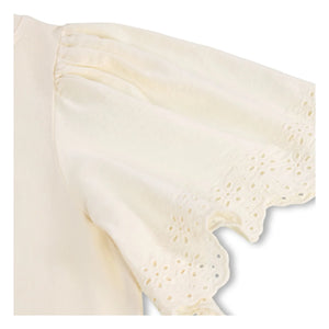 Molo - Ritza Bio-Baumwoll T-Shirt | Elfenbein