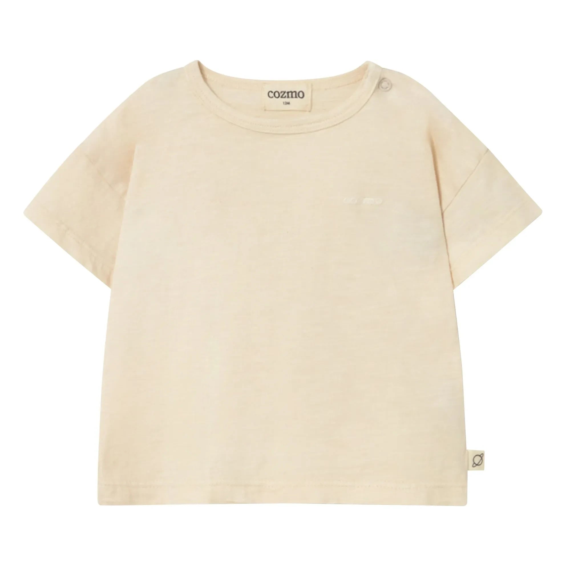 Cozmo - Basic T-Shirt | Elfenbein