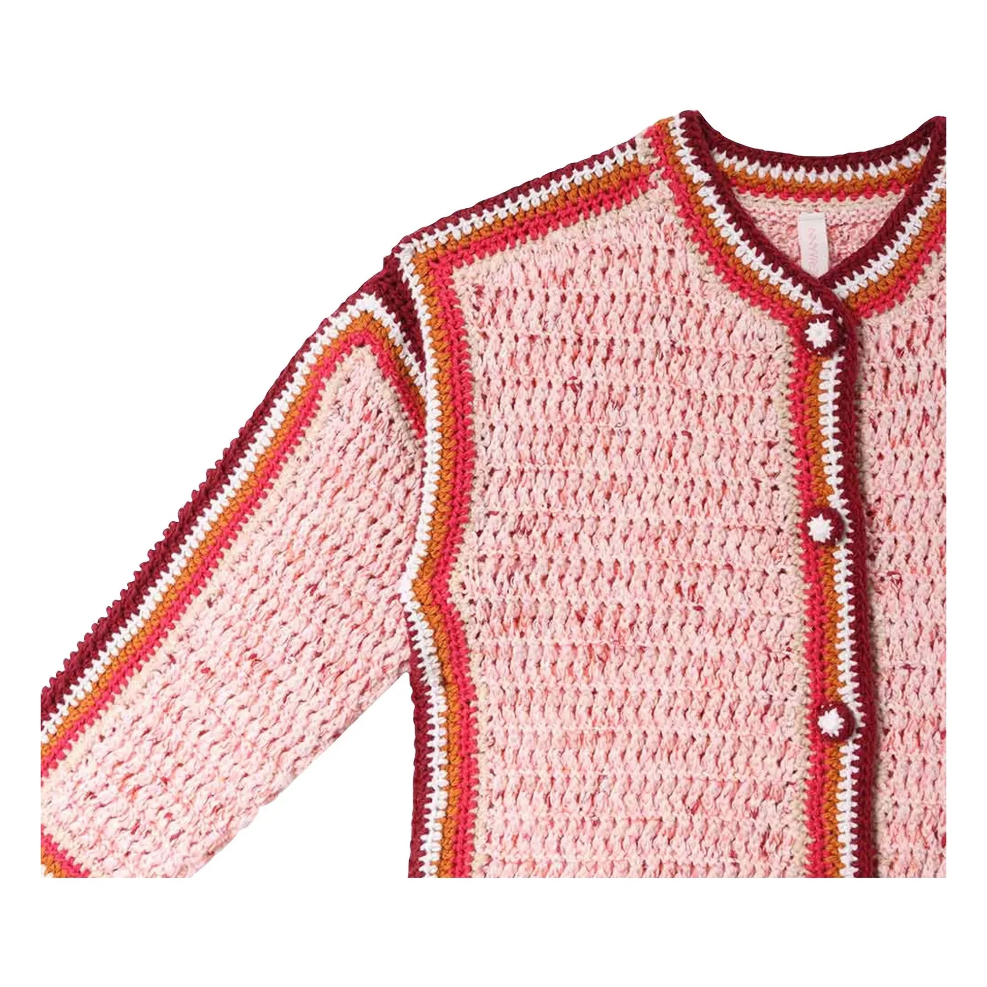Zimmermann - Patience Häkeljacke | Hellrosa