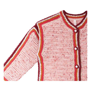 Zimmermann - Patience Häkeljacke | Hellrosa