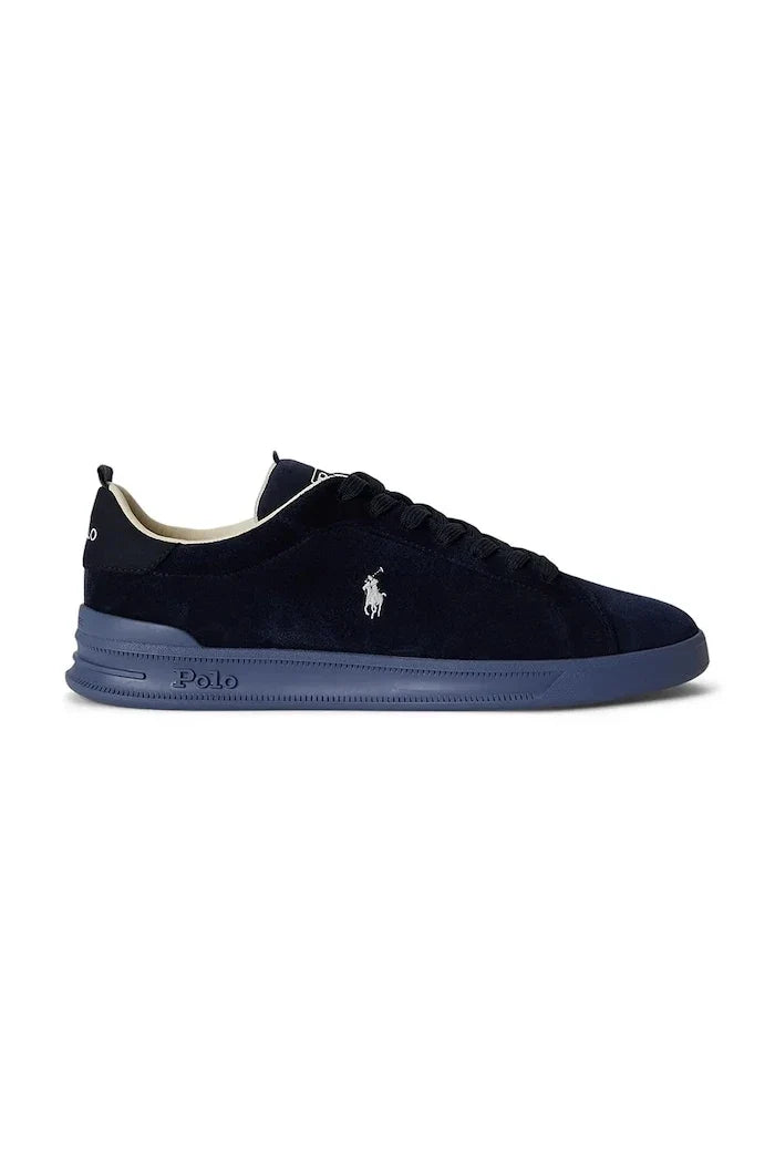 Polo Ralph Lauren Hrt Crt Rib Herren Leder-Sneaker