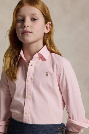 Polo Ralph Lauren Çocuk Pamuklu Gömlek