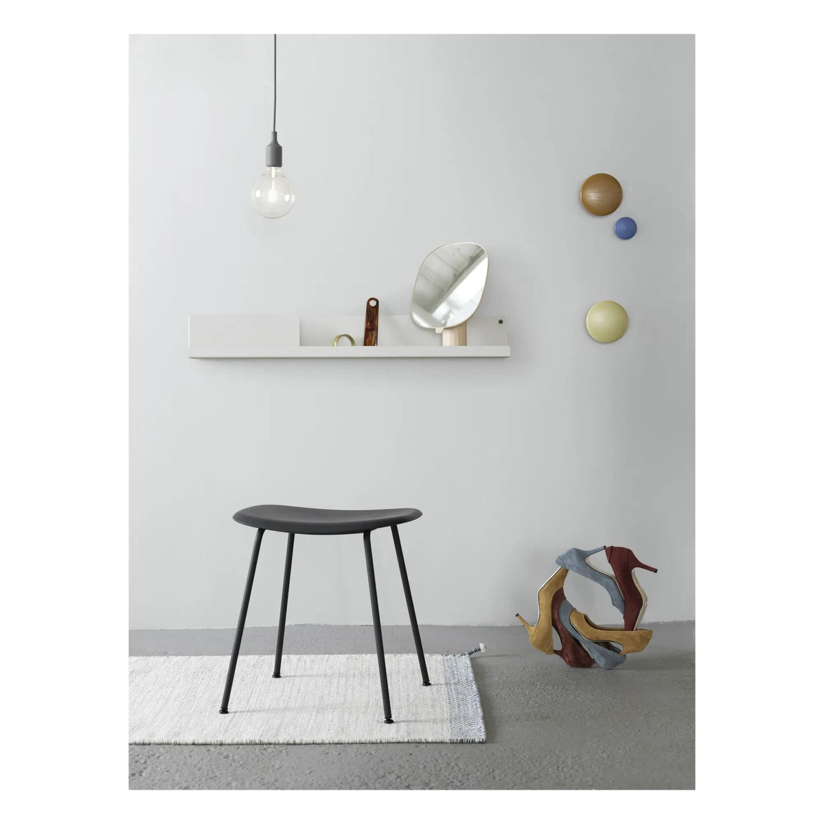 Muuto - Ply Wollteppich | Creme