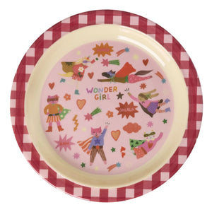 Rice - Melaminteller Hero | Pink