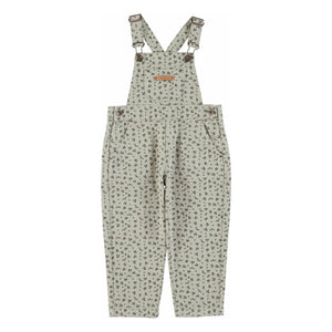 Piupiuchick - Blumenmuster-Overall | Hellgrau