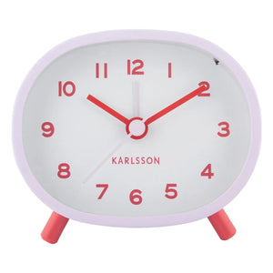 Present Time - Elegante Wecker | Lila