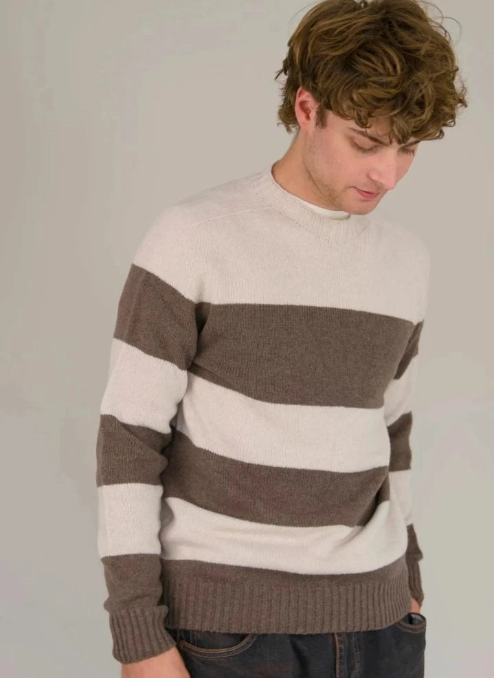 Origin Knitwear - Nahtloser Wollpullover | Lila