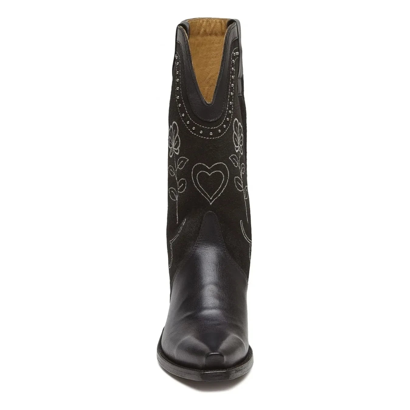 Bootstock - Santiags Haily Wildleder Nieten | Schwarz