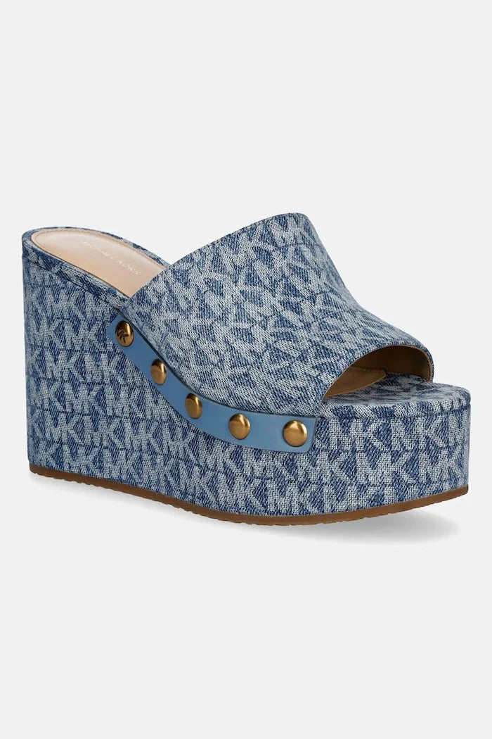MICHAEL Michael Kors kadın Mayes Wedge Sandalet