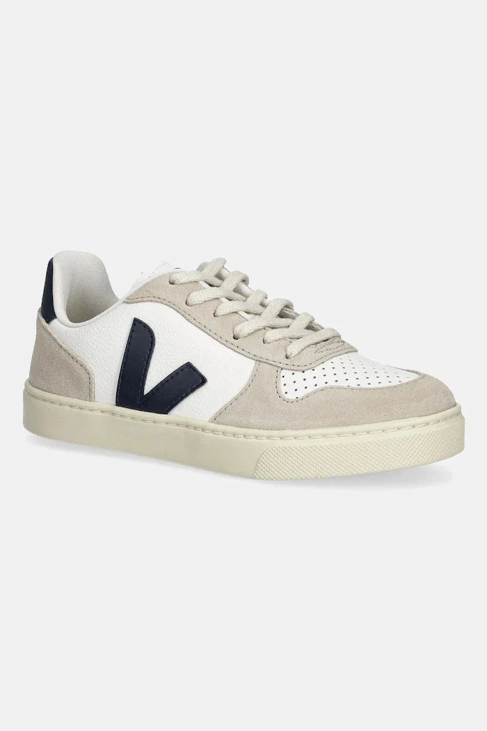 Çocuk Deri Sneaker Veja Small V-10 Laces