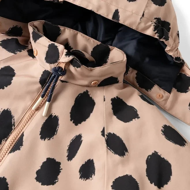 Liewood - Maddy Leopard Skianzug aus recycelten Fasern | Hellrosa