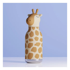 Asobu - Giraffe Edelstahl-Wasserflasche | Orange