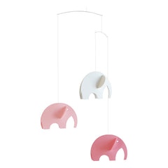 Flensted - Rosa Elefant Mobile