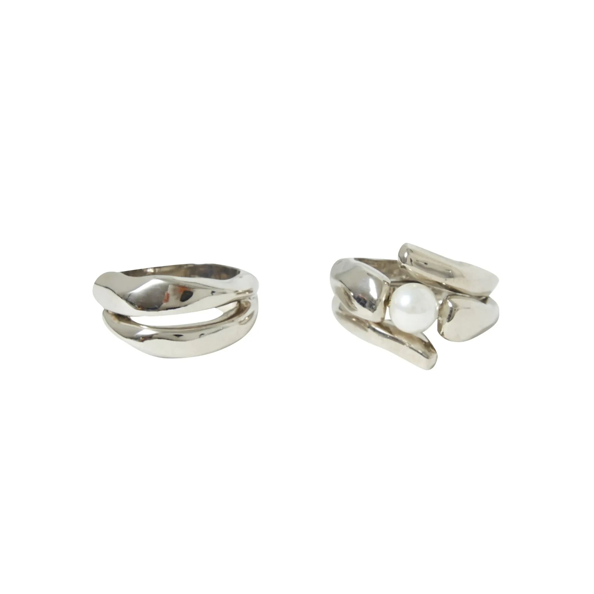 Misho - Pandaia 2er-Ring-Set | Gold